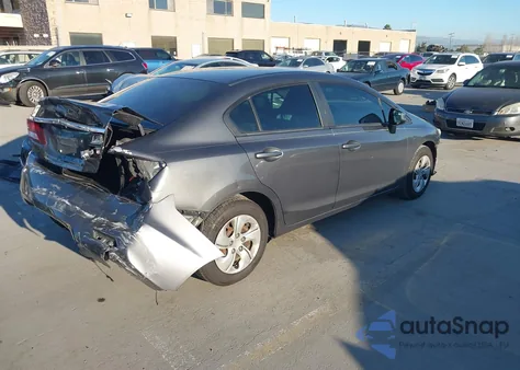 2013 Honda Civic Lx from USA, damaged, VIN 2HGFB2F58DH576909